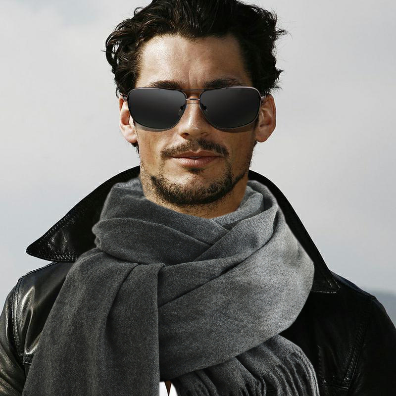 Muffler Men Wool - Khăn Quàng Cổ Thời Trang Người