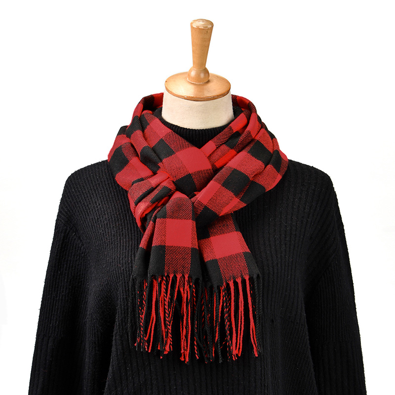 New Design Plaid Cashmere Scar - đánh giá và giá Muffler Men Wool
