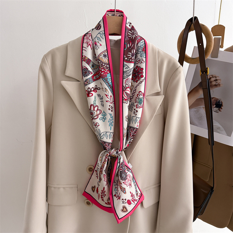 2026 Women's Silk Feel Printed - đánh giá và giá Face Scarf Mask