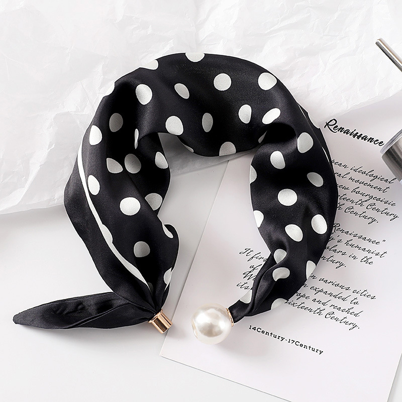 Women New Pearl Buckle Silk Sc - đánh giá và giá Face Scarf Mask