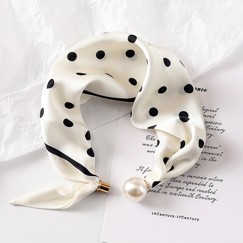 Women New Pearl Buckle Silk Sc - đánh giá và giá Face Scarf Mask