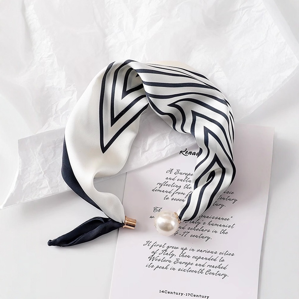 Women New Pearl Buckle Silk Sc - đánh giá và giá Face Scarf Mask