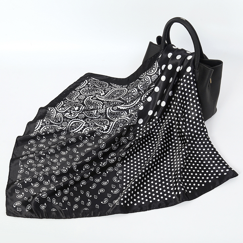Handkerchiefs Hair Silk Scarf  - đánh giá và giá Scarf Silk Square