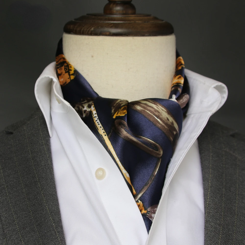 British Men's Silk Scarf Small - đánh giá và giá Scarf Silk Square