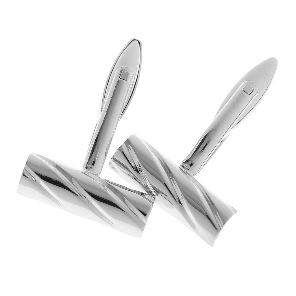 Fashion Conch Snail Cufflinks  - đánh giá và giá Tie Clip Silver